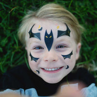 Bat Face Stickers Kids Party