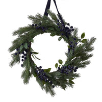 Sloe Berries Foliage Wreath Christmas 2024