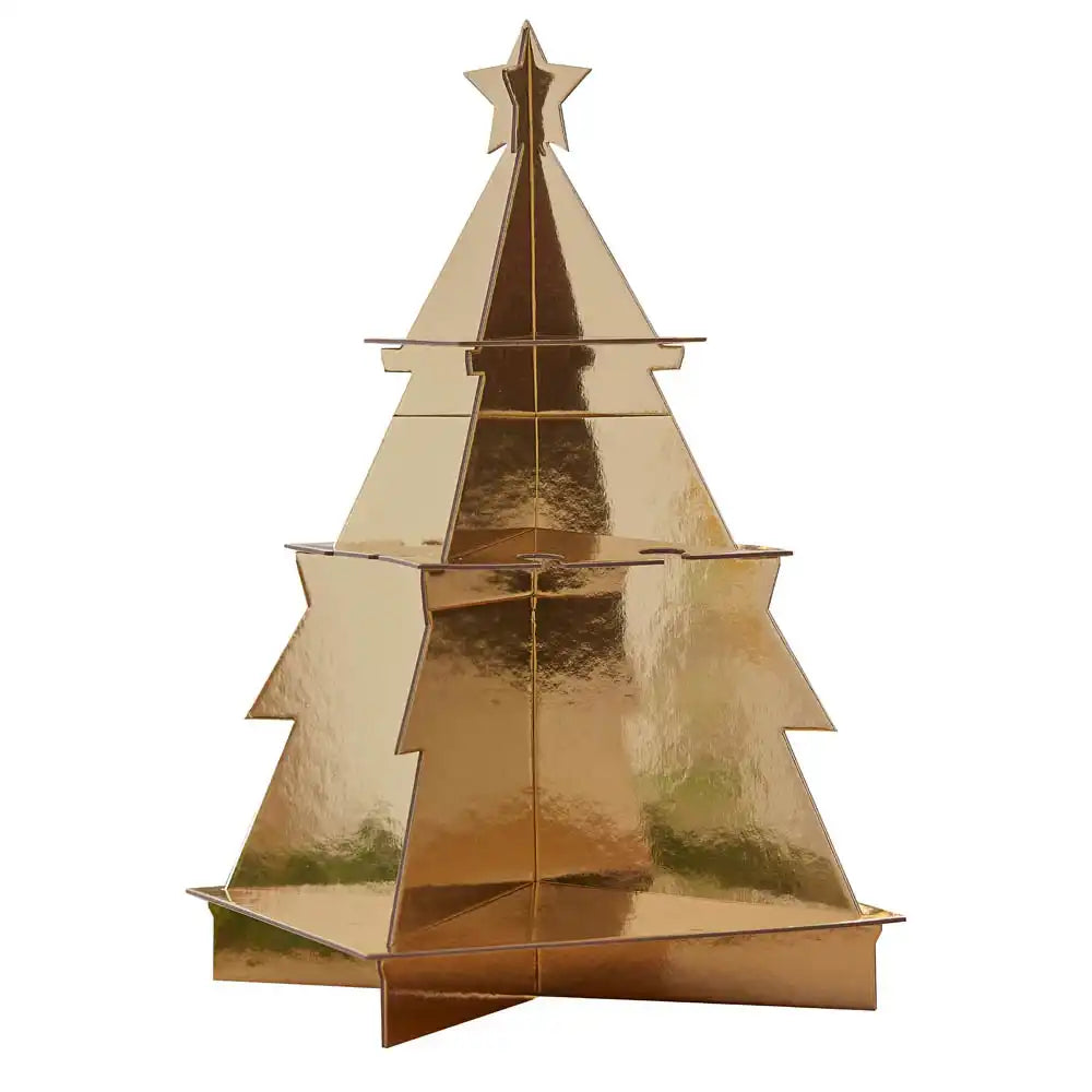 3D Tree Shaped Treat Stand Christmas 2024
