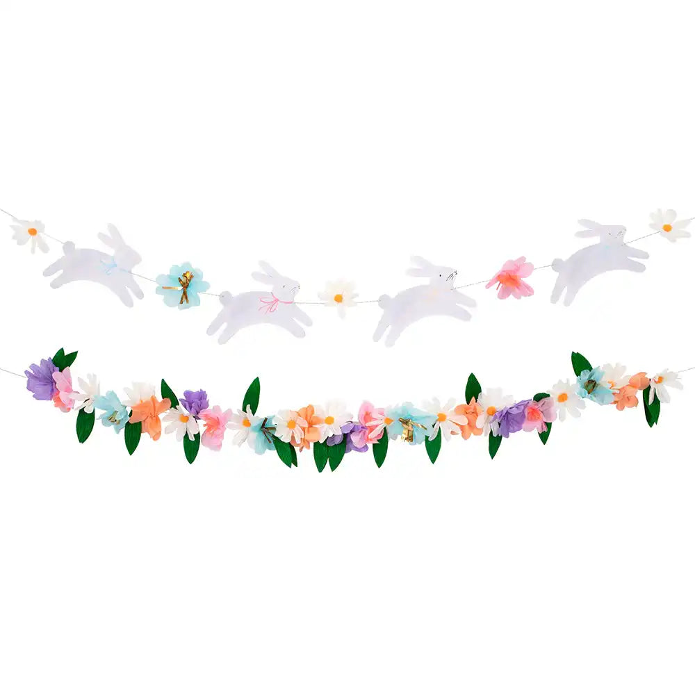 Spring Bunny Garland (x2) Easter