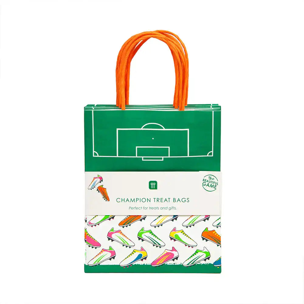 Party Champions Paper Eco Party Bags (x8) Kids Party