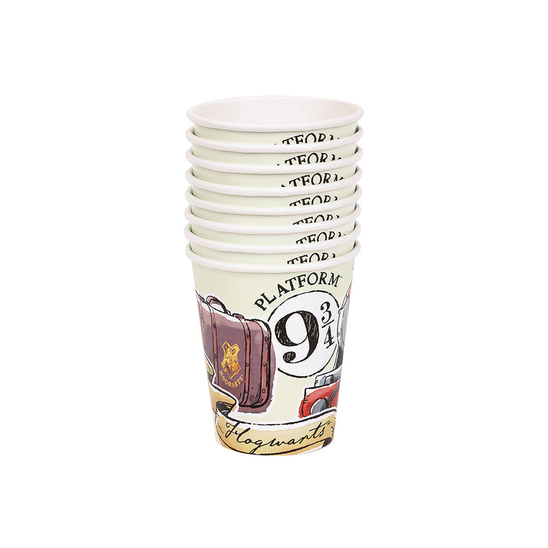 Harry Potter Paper Party Cups (x8)