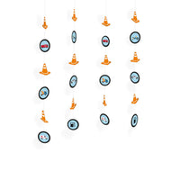 On the Road String Decorations Kids Party