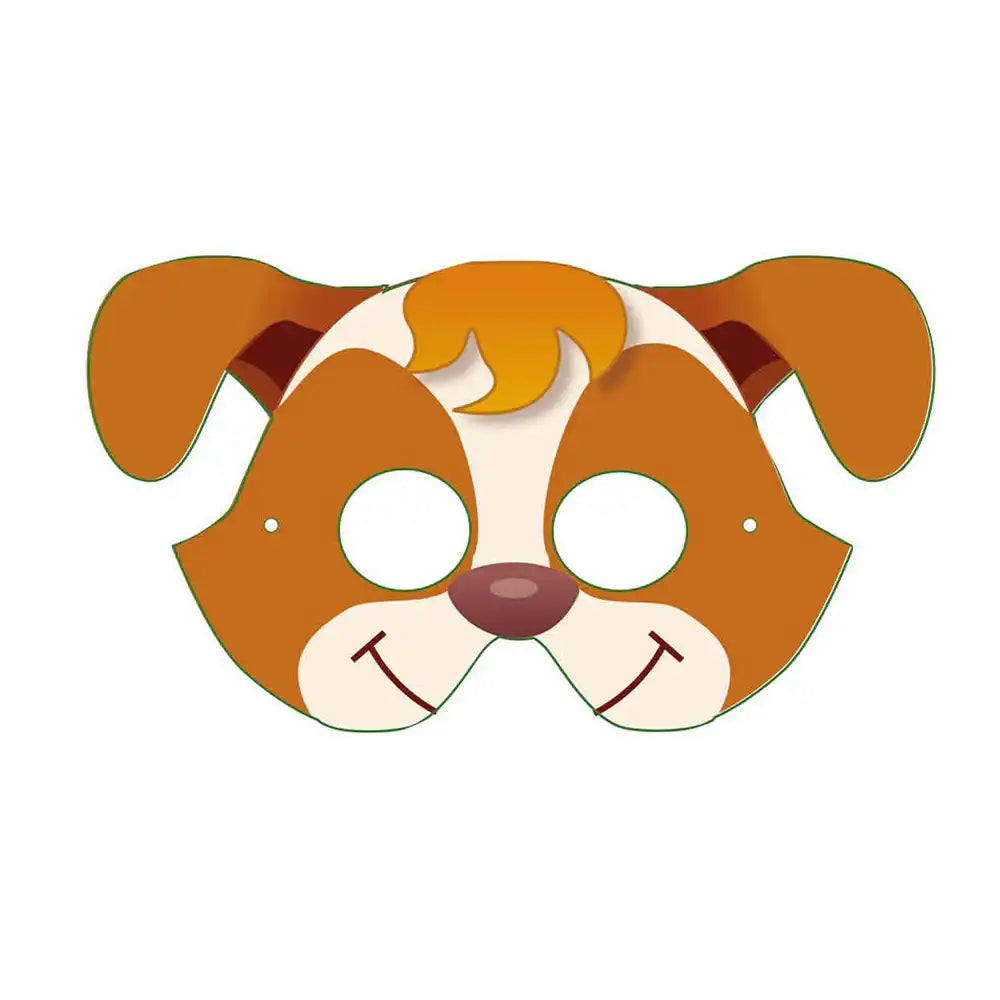 Farm Card Masks (x12) Kids Party