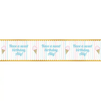 Scoops of Fun Personalised Table Runner Personalised Runner