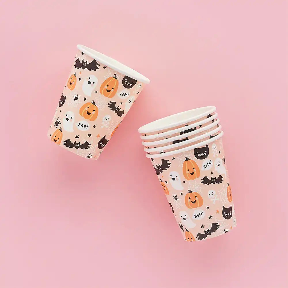 Halloween Character Paper Cups (x10) Halloween 2023