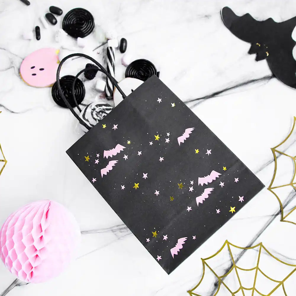 Bat Gift Bags (x4) Halloween 2024