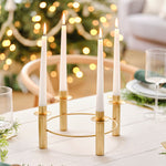 Gold Candle Centrepiece