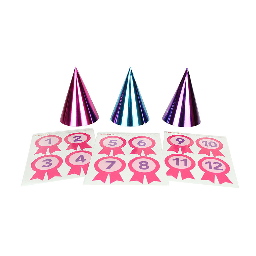 Gymnastics Party Hats (x12) Kids Party
