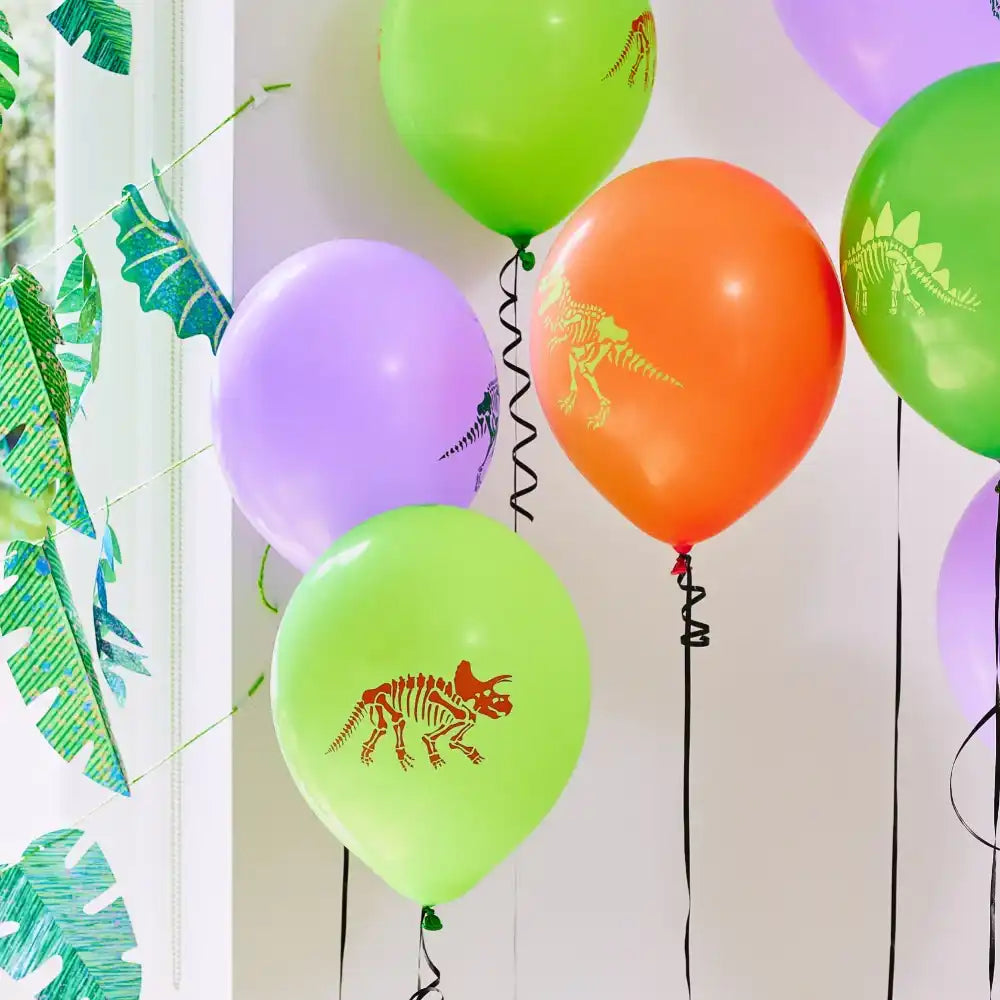Ecosaurus Party Balloons (x12) Own Brand