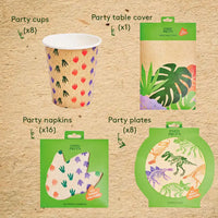 Ecosaurus Table Set (x8) Owned Brand