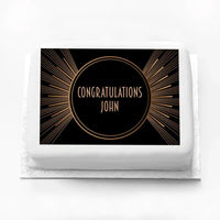 Personalised Photo Cake - Hollywood Style Personalised Cake