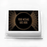 Personalised Photo Cake - Hollywood Style Default Title Personalised Cake