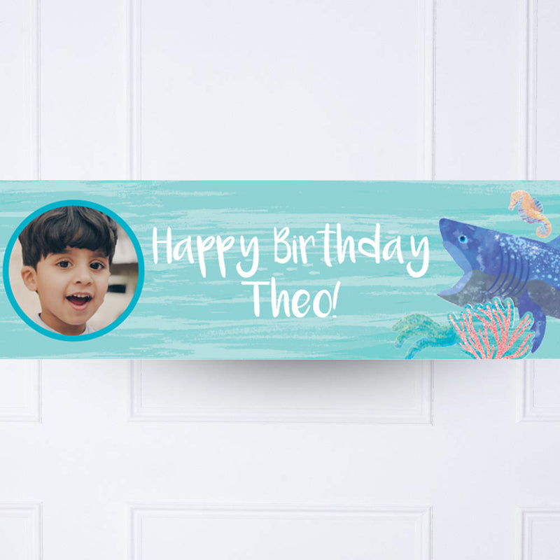 King of the Sea Personalised Party Banner