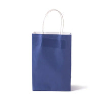 Royal Blue Party Bags with Handles (x12) Party Pieces