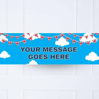 Best of British Personalised Party Banner No Personalised Banner