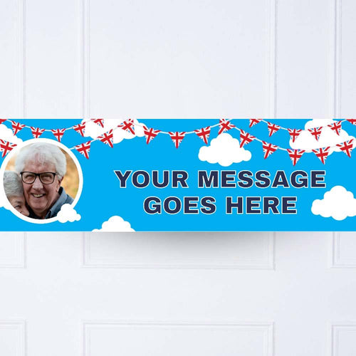 Best of British Personalised Party Banner