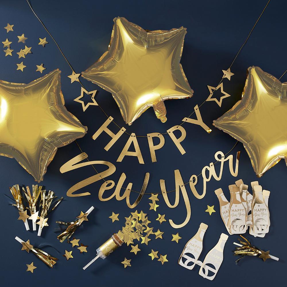 How to celebrate New Year's Eve at home - Party Pieces