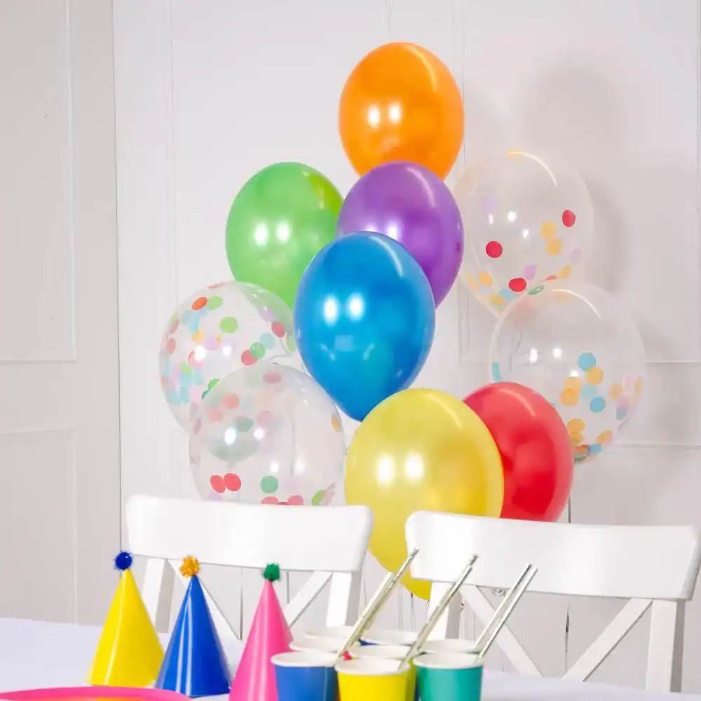 How to create a confetti balloon bouquet - Party Pieces