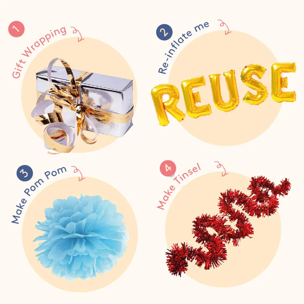 Repurposing Balloon 10 Ways To Reuse Foil Balloons | Party Pieces Blog