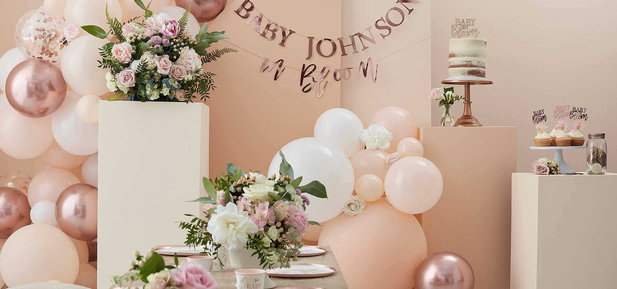 Baby in Bloom - Party Pieces