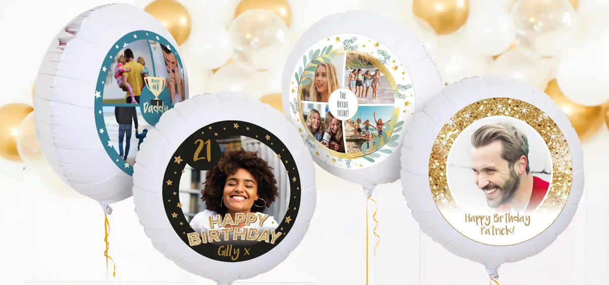 Personalised Photo Balloons - Party Pieces