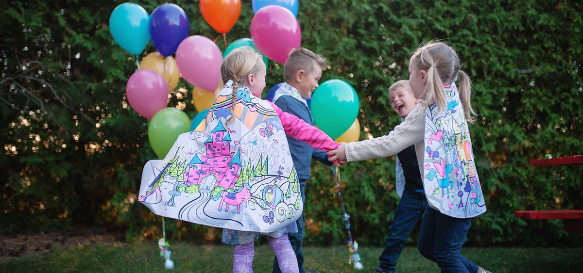 Colour In Capes - Party Pieces