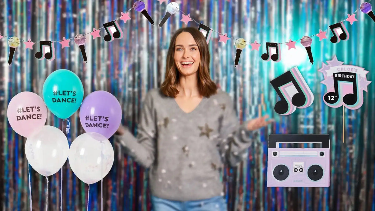 Let's Dance - music party supplies - Party Pieces