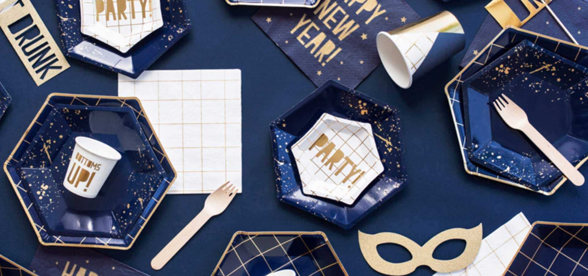 New Year's Eve Tableware - Party Pieces