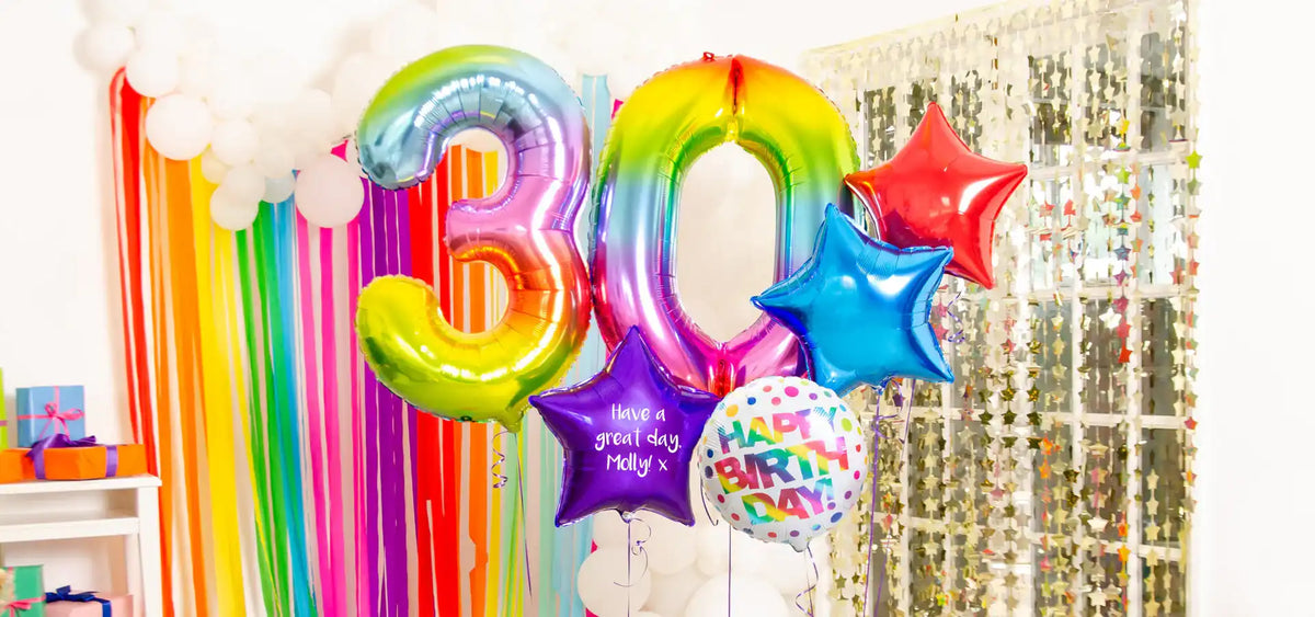 Milestone Deluxe Balloon Bunches - Party Pieces
