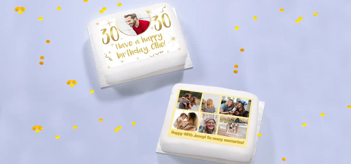 Milestone Birthday Cakes - Party Pieces