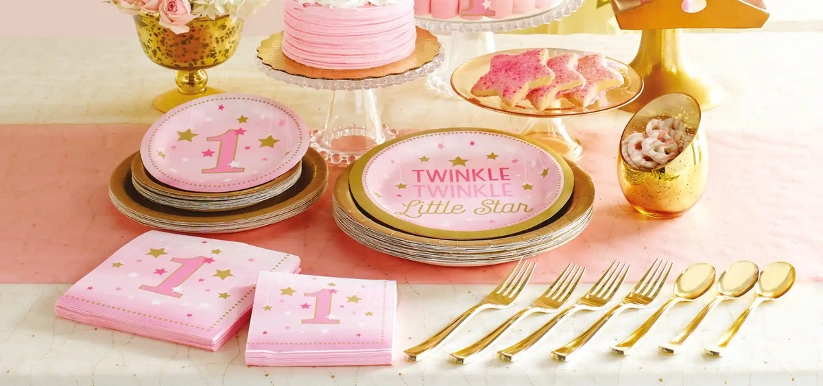 Girls 1st Birthday - Party Pieces
