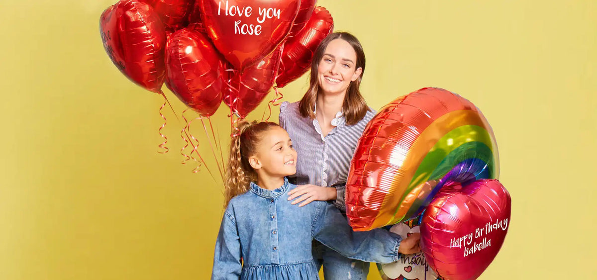 Personalised Helium Balloons - Party Pieces