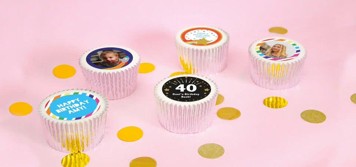 Personalised Cupcakes - Party Pieces