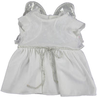 White Angel Dress Teddy Bear Outfit Make a Bear