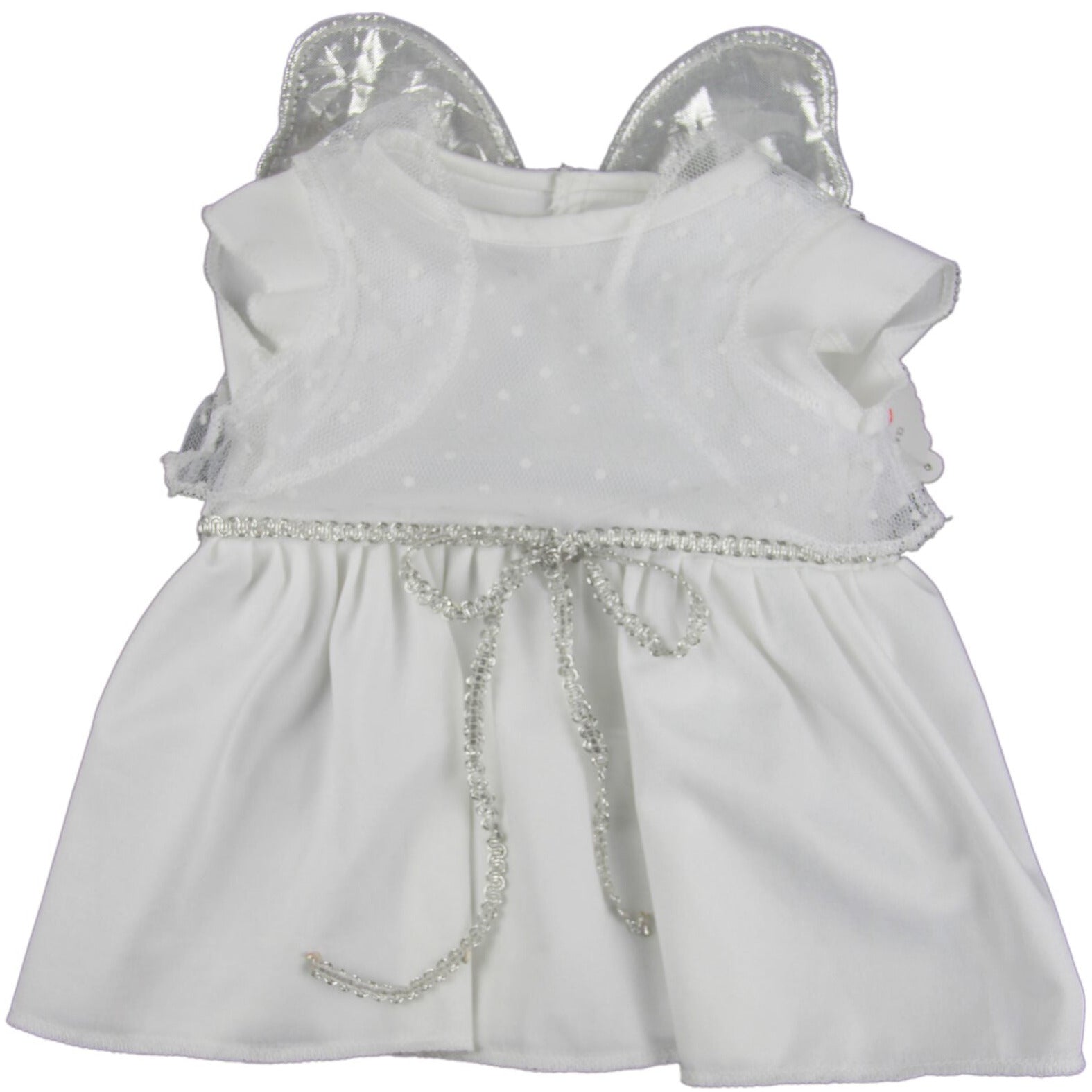 White Angel Dress Teddy Bear Outfit Make a Bear