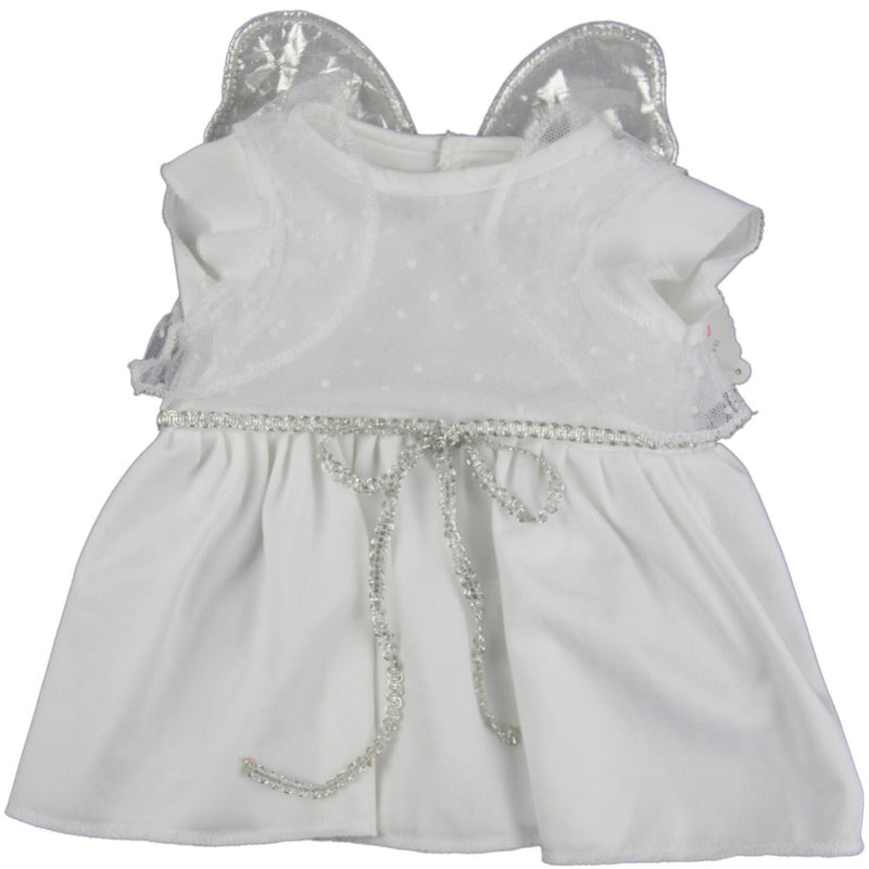 White Angel Dress Teddy Bear Outfit Make a Bear