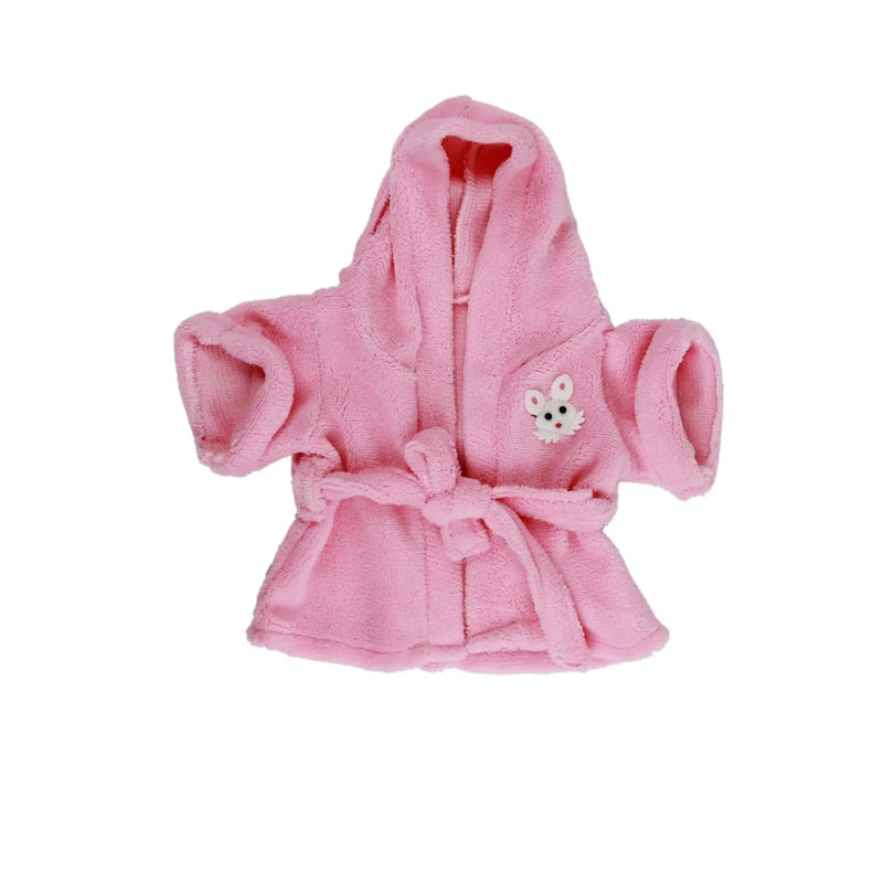 Pink Bathrobe Dressing Gown Teddy Bear Outfit Make a Bear