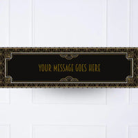 Hollywood Style Personalised Party Banner No None Personalised Banner