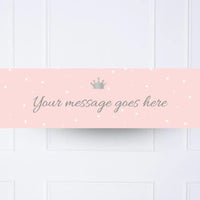 Princess Perfection Personalised Party Banner No None Personalised Banner