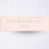 Pink Pastel Perfection Personalised Party Banner No None Personalised Banner