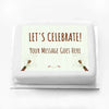 Personalised Photo Cake - Celebration Message Only Personalised Cake