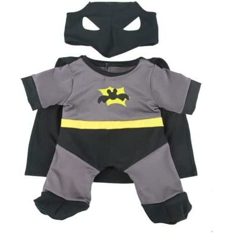 Bat Bear Hero Superhero Teddy Bear Outfit