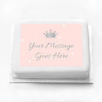 Personalised Photo Cake - Princess Perfection No Personalised Cake