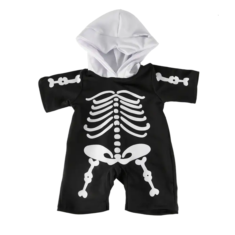 Skeleton Onesie Teddy Bear Outfit Make a Bear