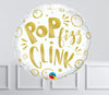 Inflated Balloon Bunch - Pop, Fizz, Clink 1 Inflated Balloon - £12.99 Personalised Balloons
