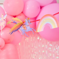 Personalised Unicorn Fairy Princess Party in a Box Party Pieces