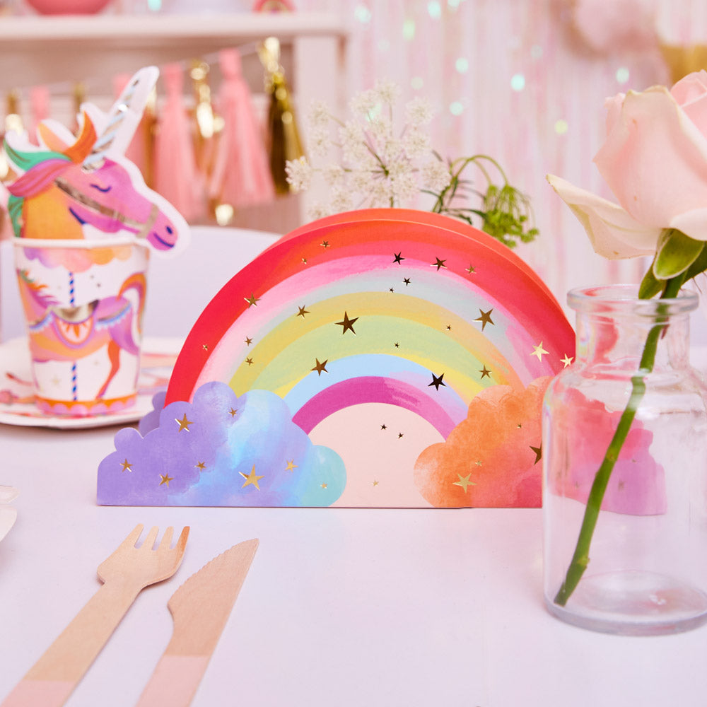 Personalised Unicorn Fairy Princess Party in a Box Party Pieces