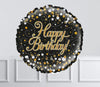 Inflated Balloon Bunch - Sparkle Fizz Happy Birthday 1 Inflated Balloon - £12.99 Personalised Balloons