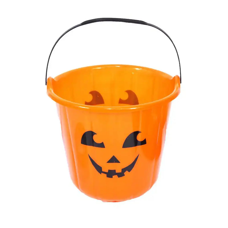 Orange Pumpkin Bucket Halloween 2024